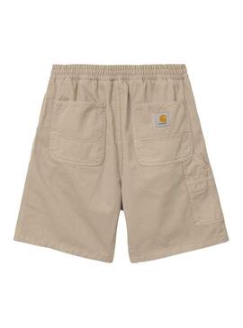 Bermudas Carhartt Flint Beige per Uomo