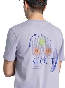 T-Shirt Klout Aesthetic Lila per Donna e Uomo