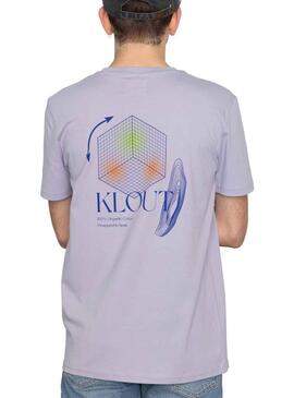 T-Shirt Klout Aesthetic Lila per Donna e Uomo