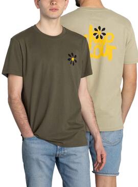 T-Shirt Klout Rudbeckia Cachi per Donna e Uomo