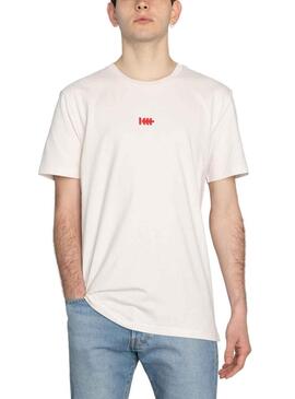 T-Shirt Klout Tornado Bianco Vintage e Rosso