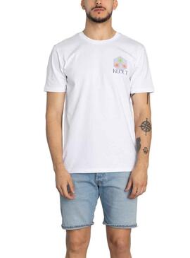 T-Shirt Klout Aesthetic Bianco Uomo e Donna