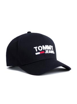 Cappellino Tommy Jeans Logo Navy Uomo