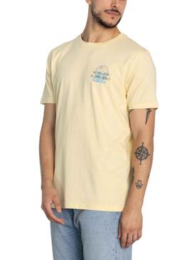 T-Shirt Klout No Plastic Giallo
