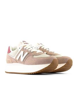 Sneakers New Balance WL574 Rosa per Donna