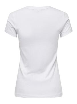 T-Shirt Only Vibrazione Verde per Donna