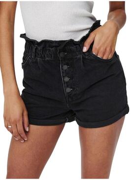 Shorts Only Cuba Nero per Donna