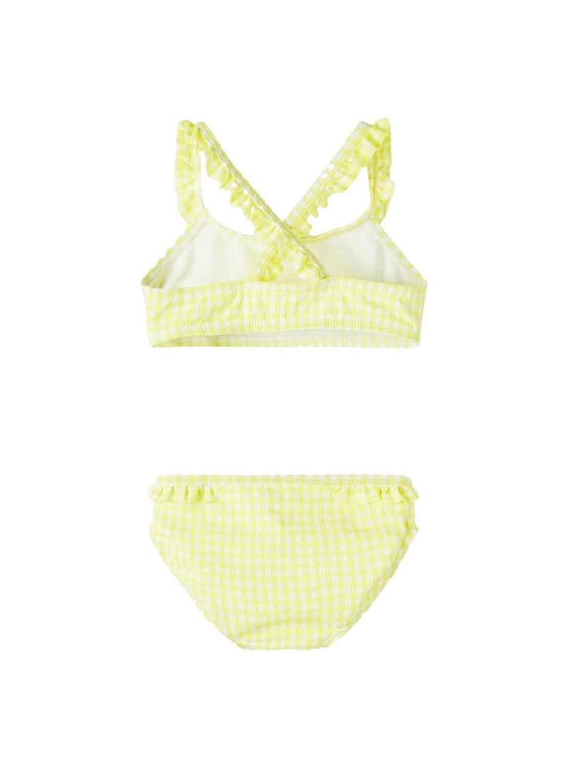 Bikini Name It Ziline Box Giallo per Bambina