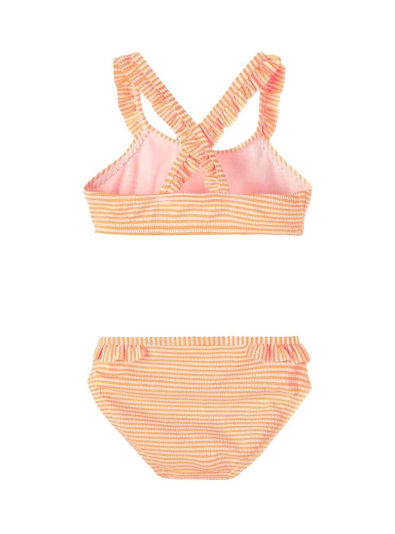 Bikini Name It Ziline Arancione per Bambina