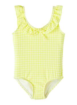 Bikini Name It Costume Ziline Giallo per Bambina