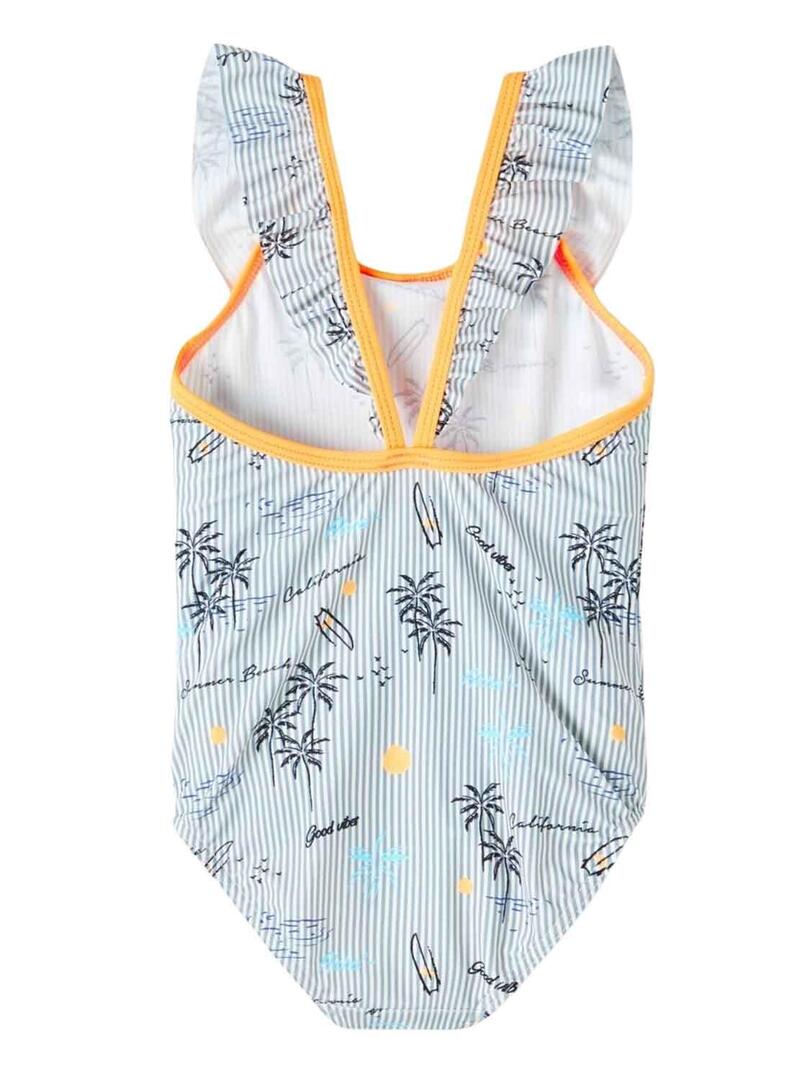 Costume da bagno Nominalo Zerta Blu Blu Navy per Bambina