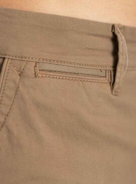 Pantaloni Chino Klout Marrone per Uomo