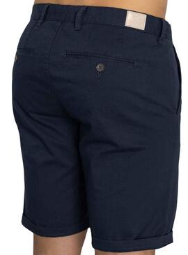 Bermuda Klout Chino Blu Navy per Uomo