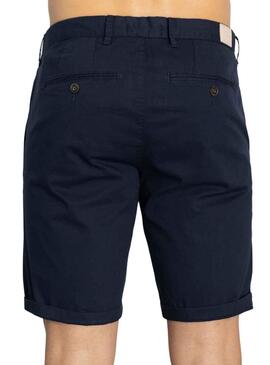 Bermuda Klout Chino Blu Navy per Uomo