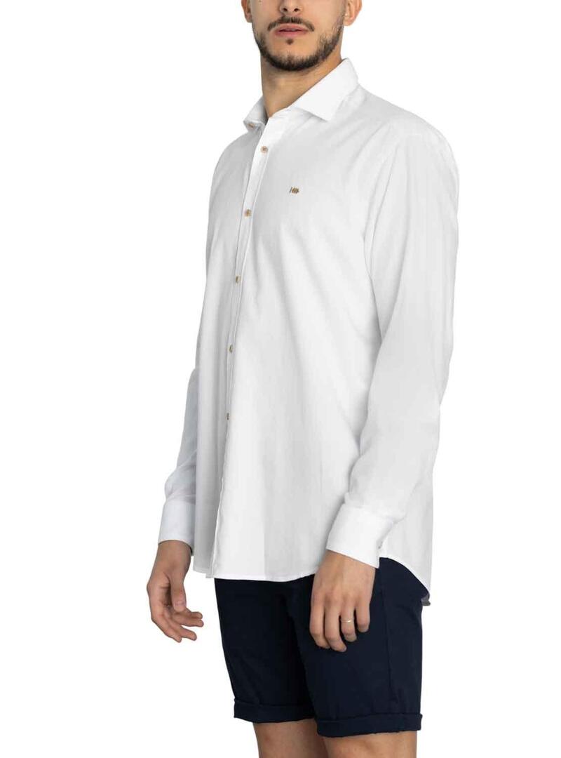 Camicia Klout Cotone Bianco per Uomo