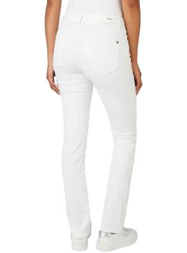 Pantaloni Jeans Pepe Jeans Grazia Bianco Donna