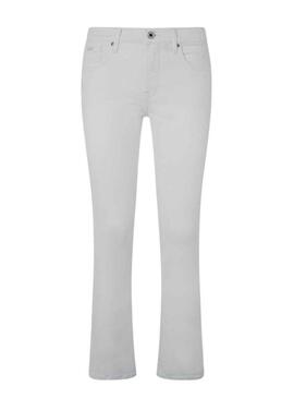 Pantaloni Jeans Pepe Jeans Grazia Bianco Donna