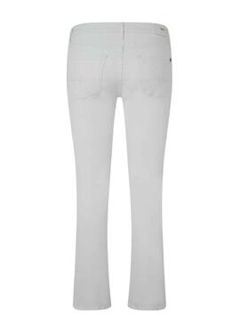 Pantaloni Jeans Pepe Jeans Grazia Bianco Donna