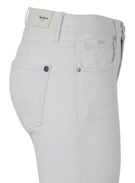 Pantaloni Jeans Pepe Jeans Grazia Bianco Donna