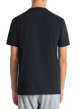 T-Shirt Antony Morato Multilogo Nero Uomo