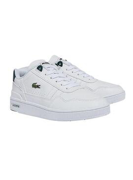 Sneakers Lacoste T-Clip Bianco per Bambino