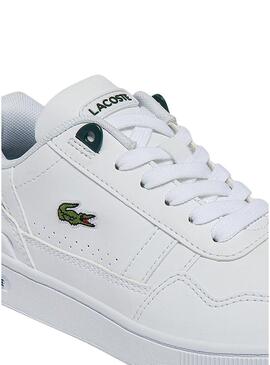 Sneakers Lacoste T-Clip Bianco per Bambino