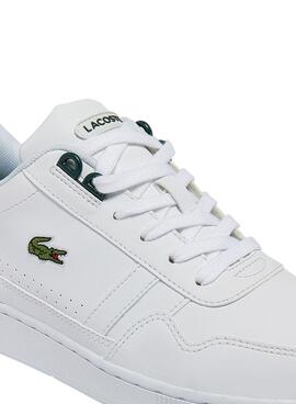 Sneakers Lacoste T-Clip SUJ Bianco per Bambino