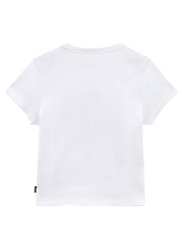 T-Shirt Vans Resort Bianco per Donna