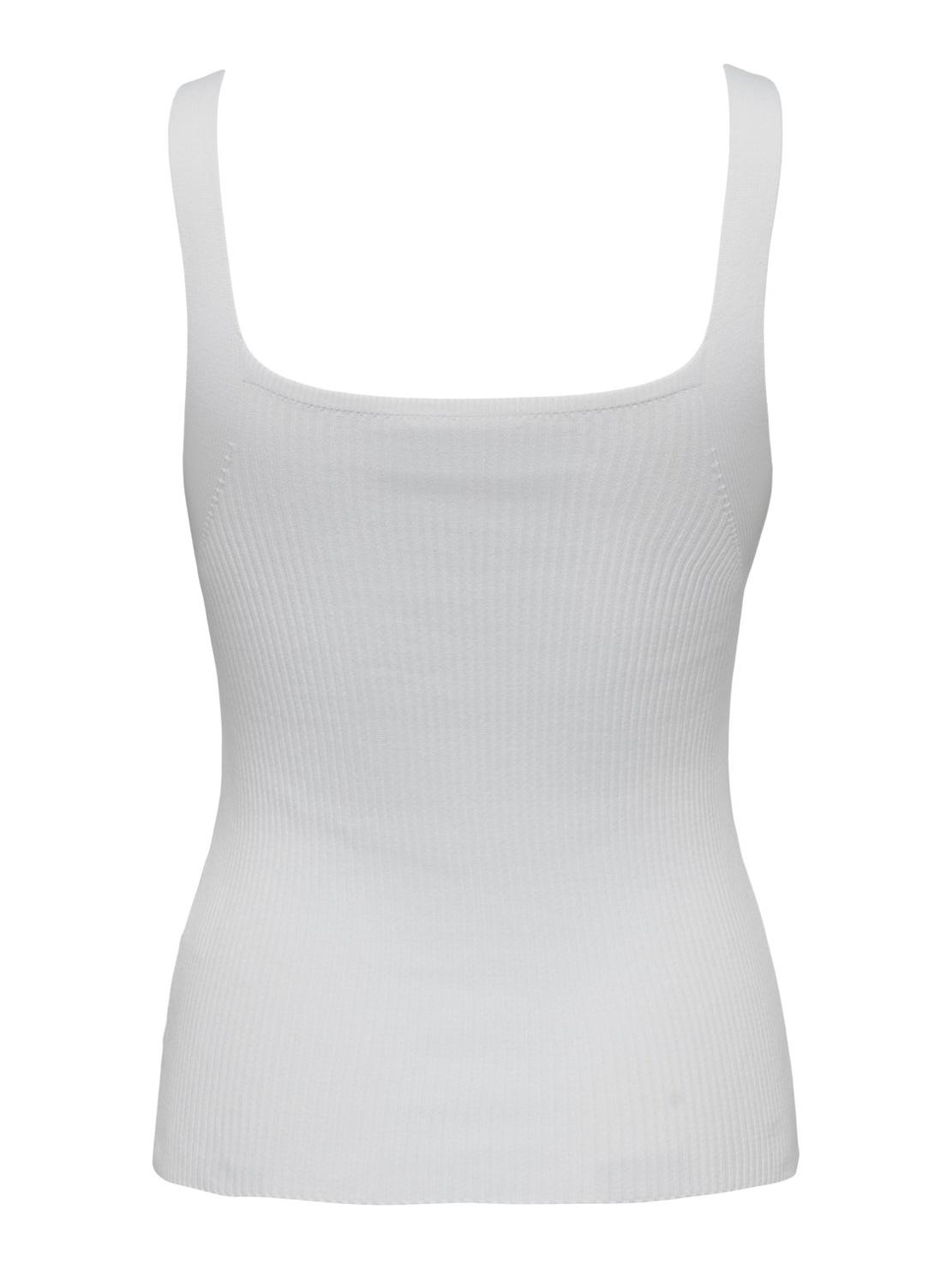 Top Only Lula Bianco per Donna