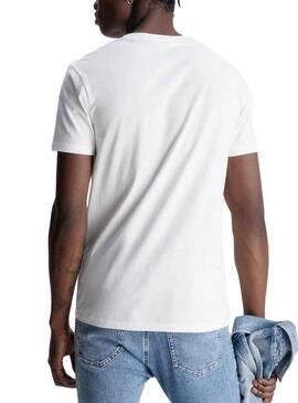 T-Shirt Calvin Klein Seasonal Bianco Uomo