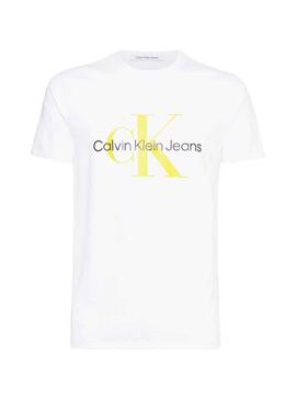 T-Shirt Calvin Klein Seasonal Bianco Uomo