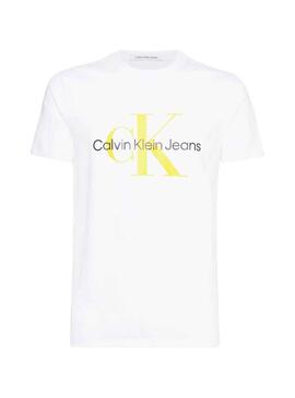 T-Shirt Calvin Klein Seasonal Bianco Uomo