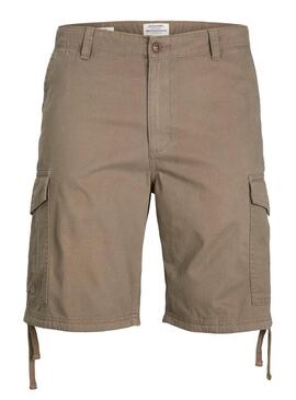 Bermudas Jack & Jones Marley Marrone per Uomo