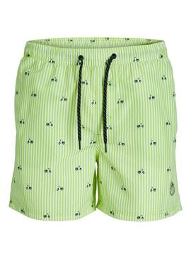 Costume da bagno Jack & Jones Fiji Verde per Uomo