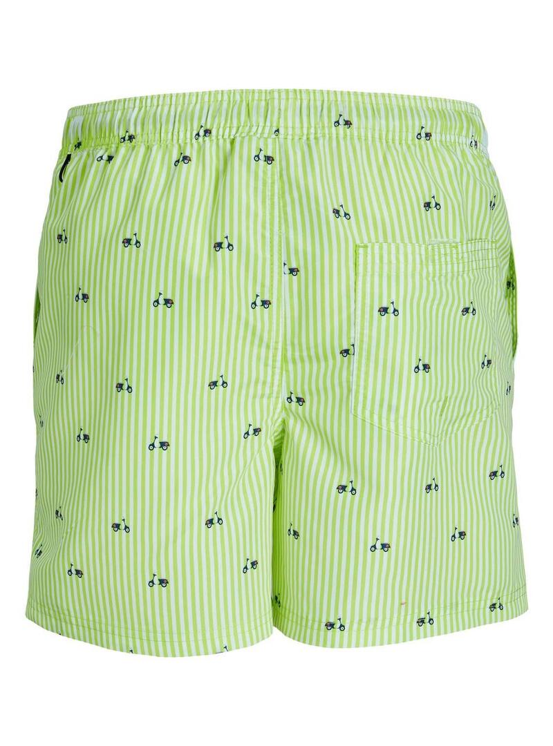 Costume da bagno Jack & Jones Fiji Verde per Uomo