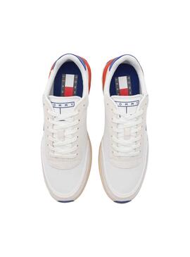 Sneakers Tommy Jeans Tech Runner Bianco Uomo