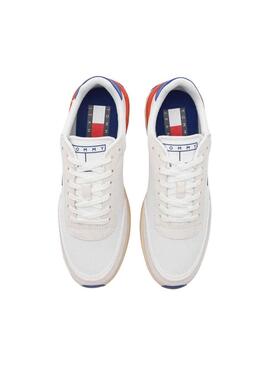 Sneakers Tommy Jeans Tech Runner Bianco Uomo