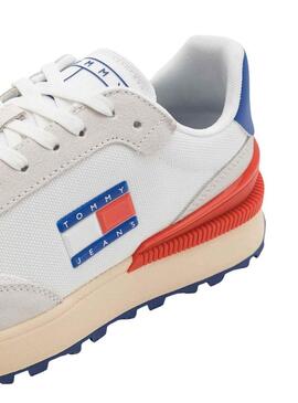 Sneakers Tommy Jeans Tech Runner Bianco Uomo