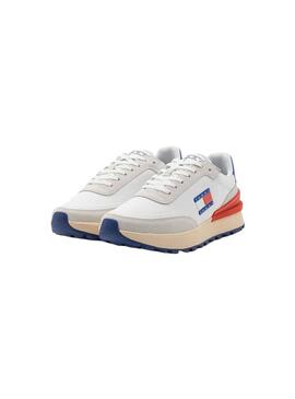 Sneakers Tommy Jeans Tech Runner Bianco Uomo