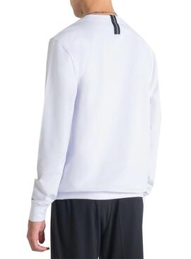 Felpa Antony Morato Quattro Bianco per Uomo