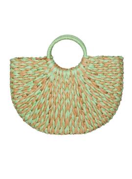 Borsa Pieces Catti Verde per Donna