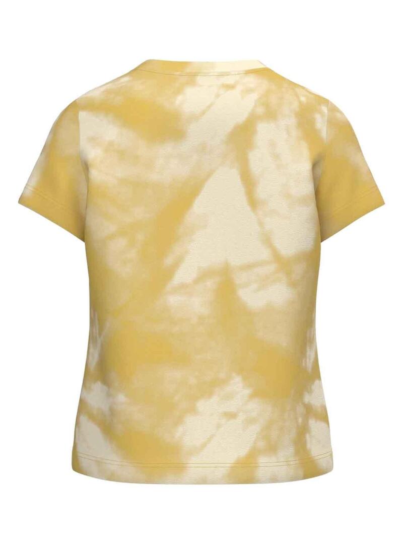 T-Shirt Name It Velukka Giallo per Bambina