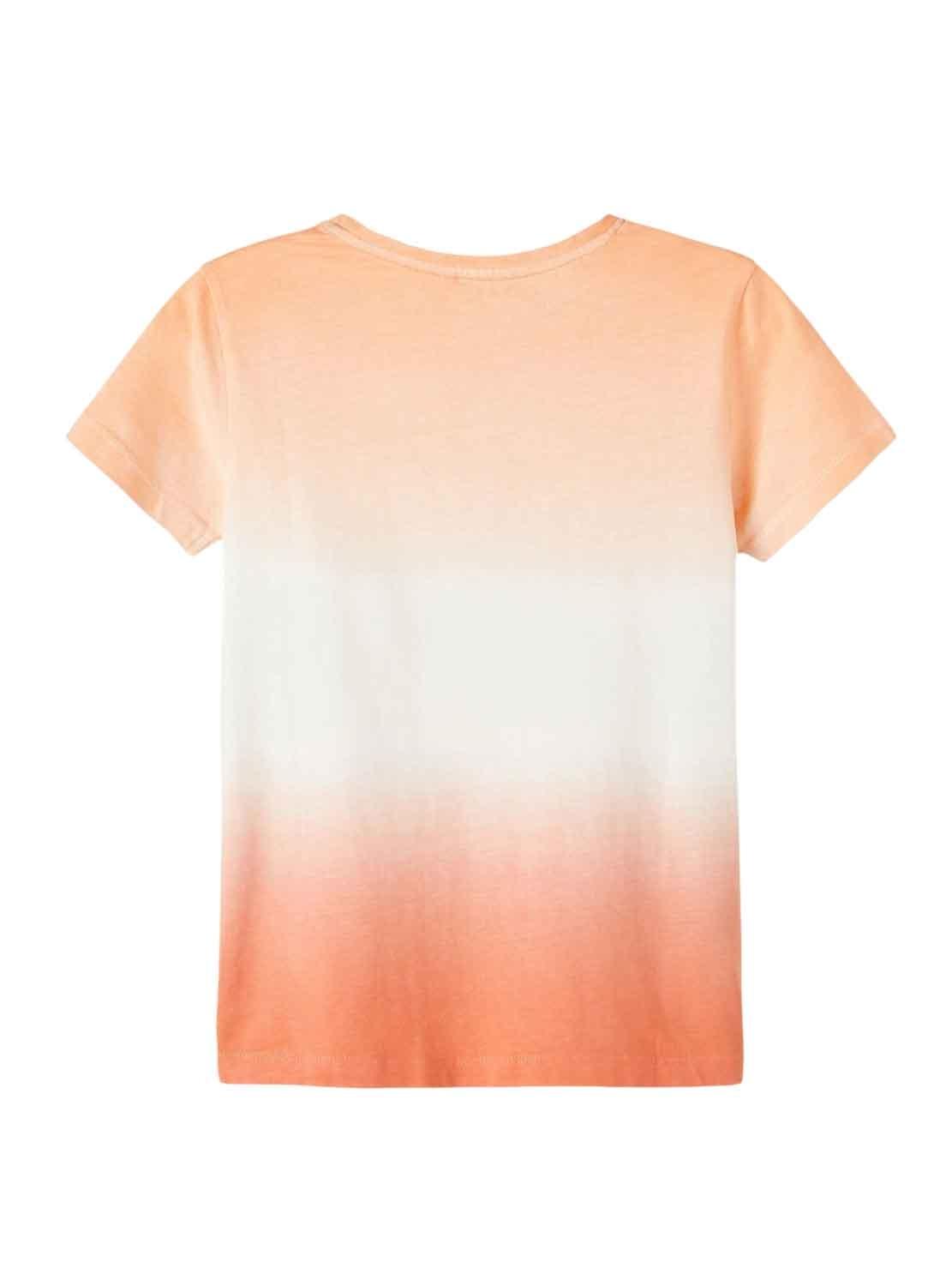 T-Shirt Name It Filuka Arancione per Bambino