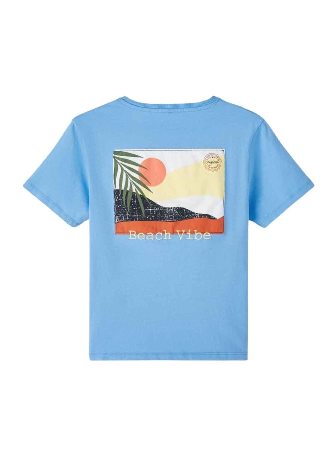 T-Shirt Name It Frasumus Blu per Bambino