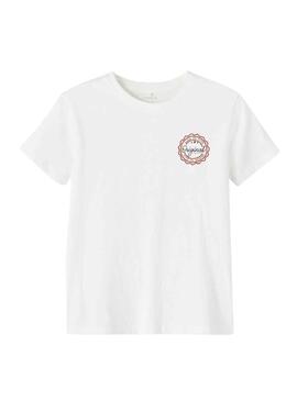 T-Shirt Name It Frasumus Bianco per Bambino