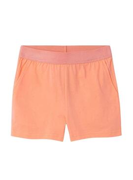 Shorts Name It Fidda Arancione per Bambina