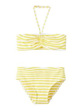 Bikini Name It Zima Giallo per Bambina