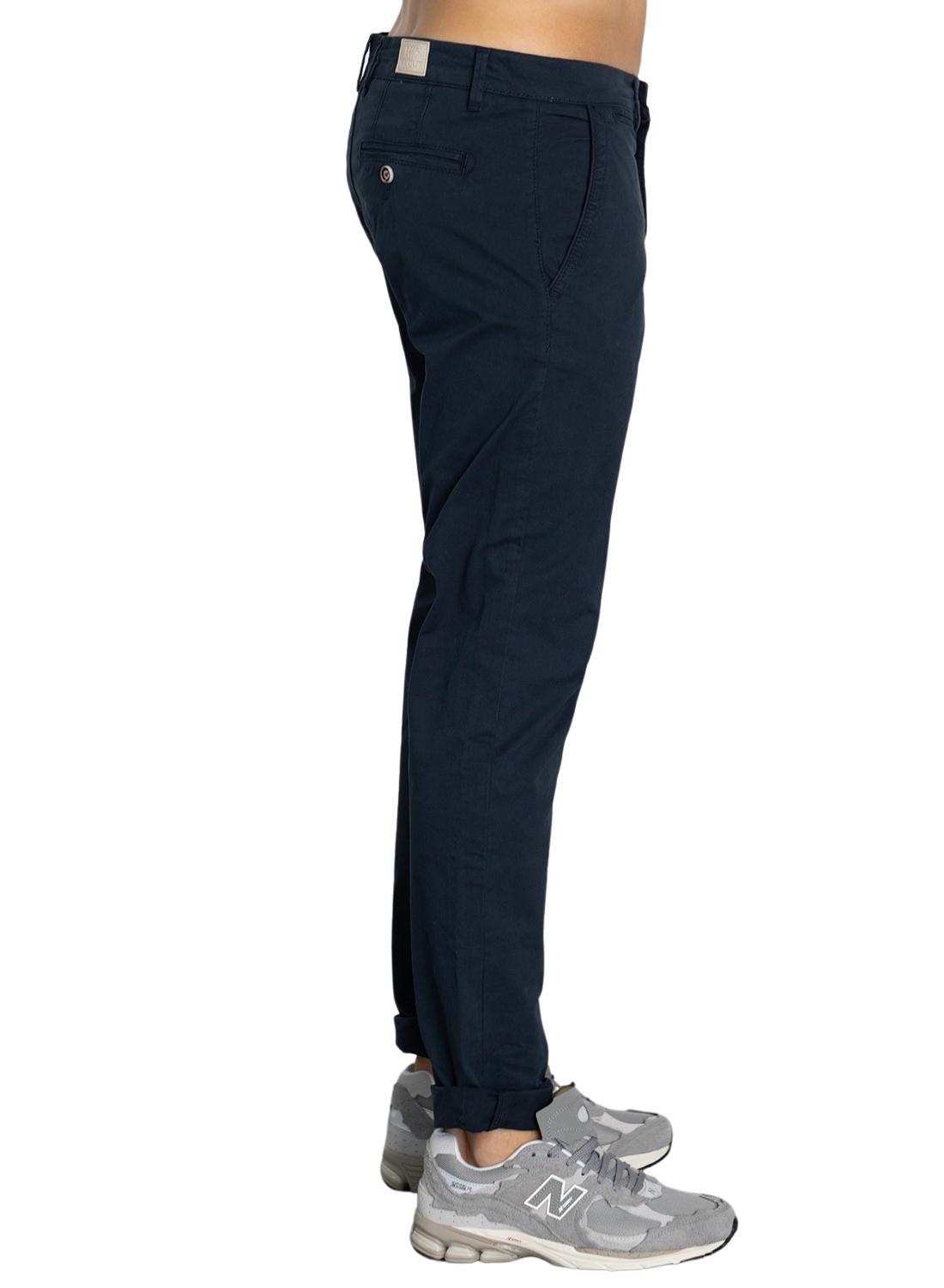 Pantaloni Klout Chino Basic Blu Navy per Uomo