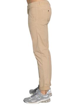 Pantaloni Klout Chino Beige per Uomo