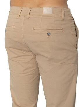 Pantaloni Klout Chino Beige per Uomo